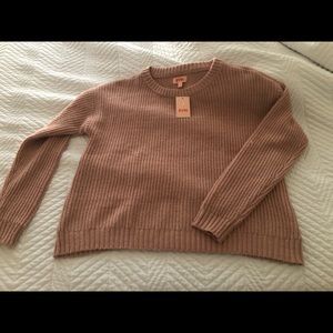 MAKE OFFER! EVRI Womens Sweater 1X DUSTY ROSE MAUVE NWT